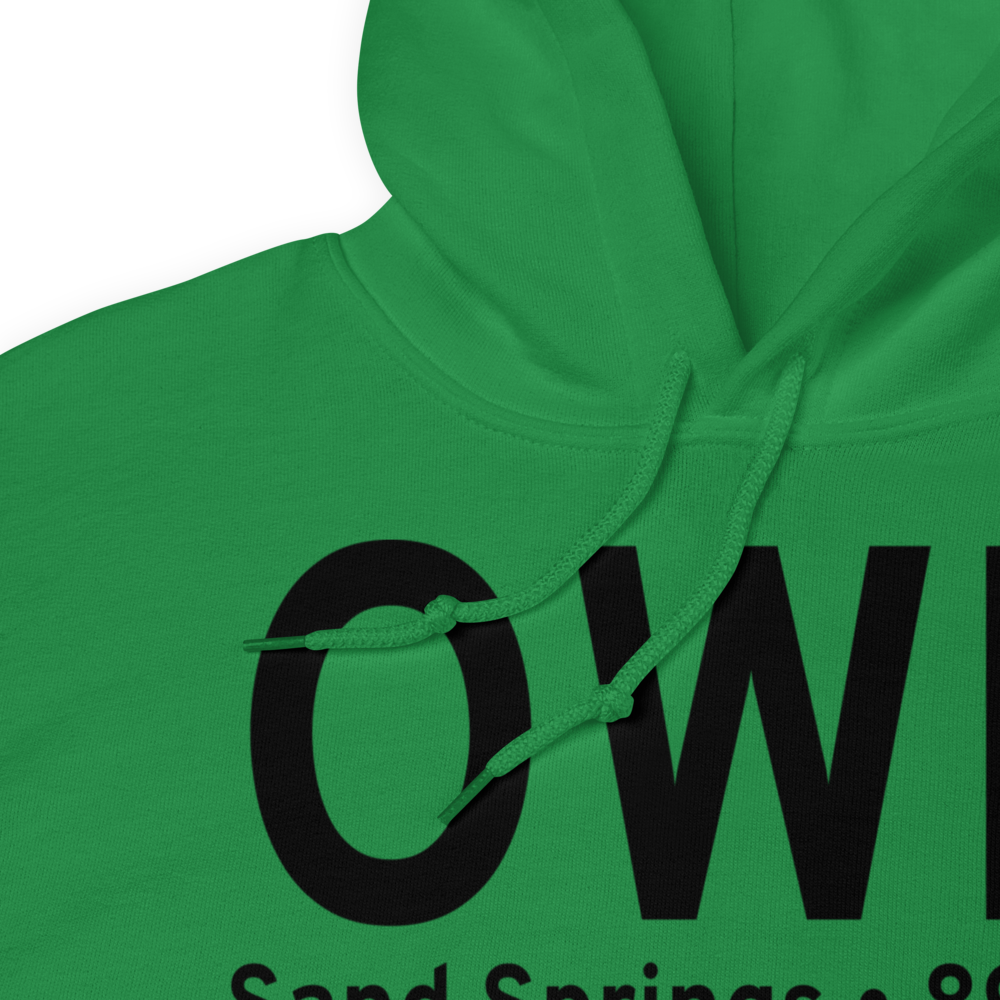 Sand Springs (KOWP) Airport Hoodie Sweatshirt 