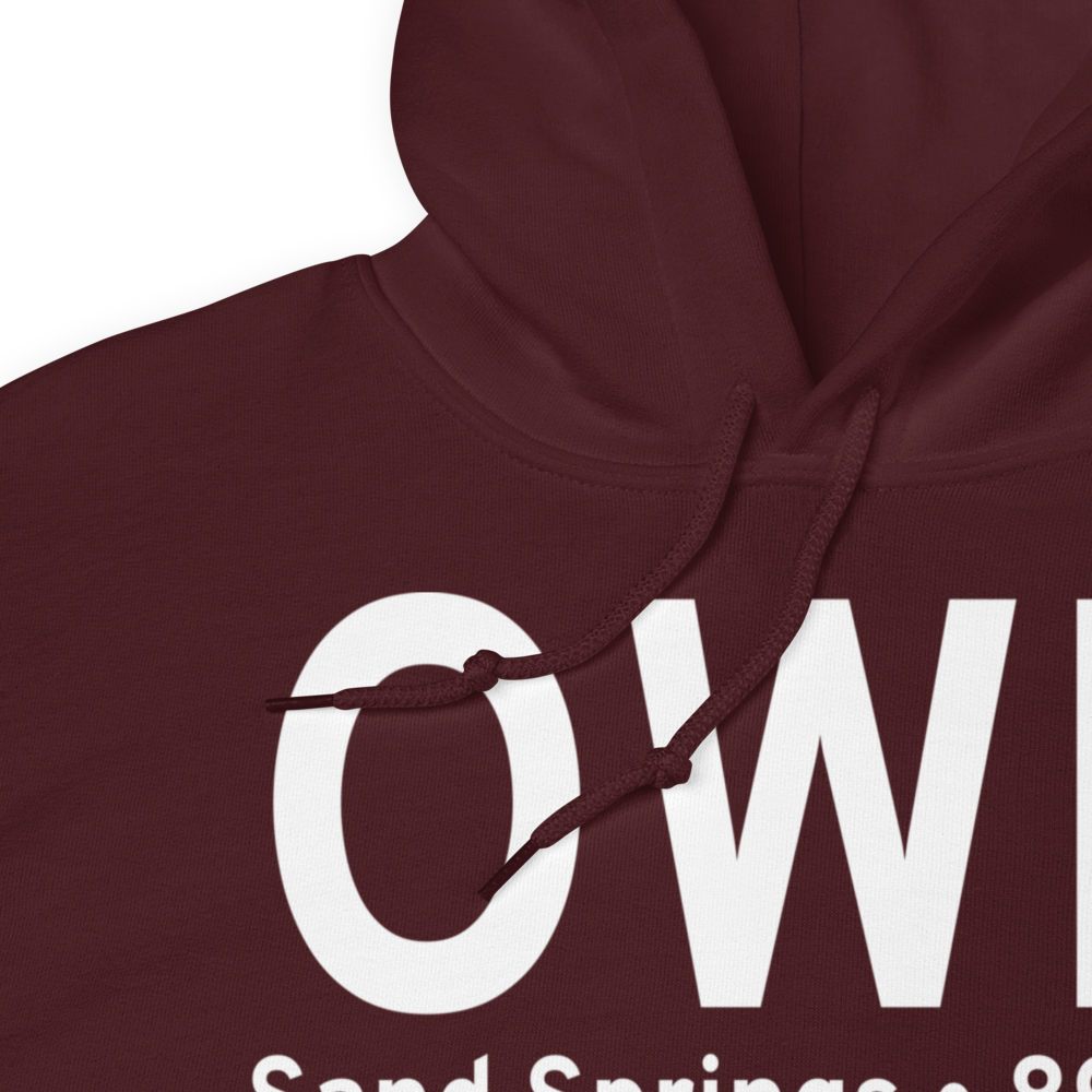Sand Springs (KOWP) Airport Hoodie Sweatshirt 