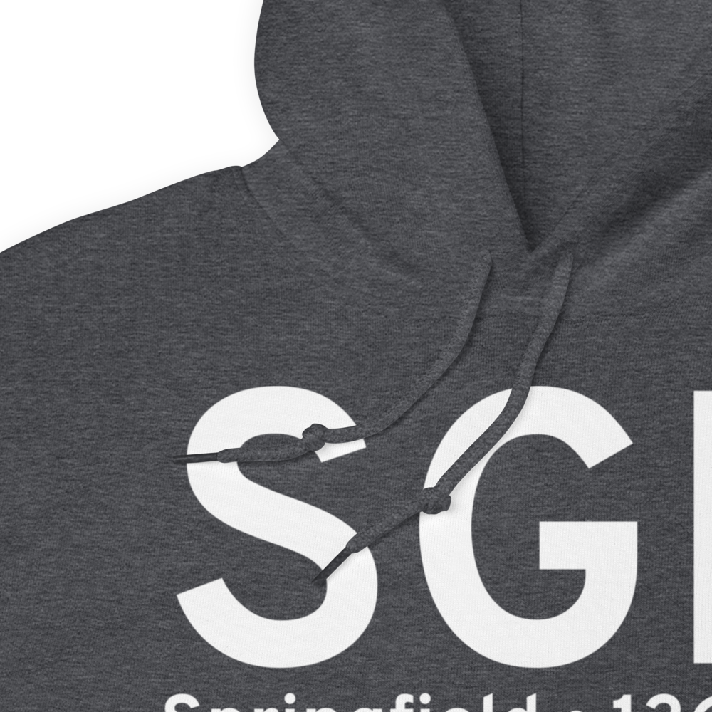 Springfield (KSGF) Airport Hoodie Sweatshirt 