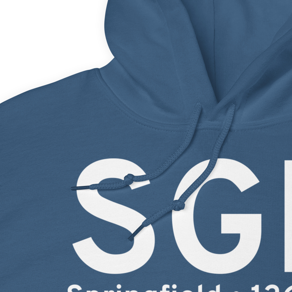 Springfield (KSGF) Airport Hoodie Sweatshirt 