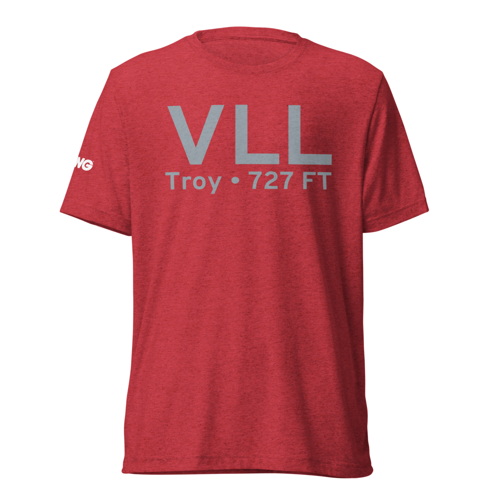 Troy (KVLL) Airport Tri-blend T-Shirt 