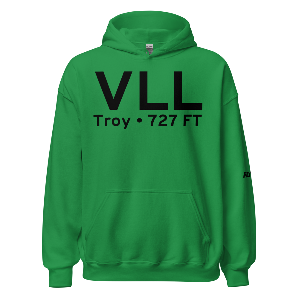 Troy (KVLL) Airport Hoodie Sweatshirt 