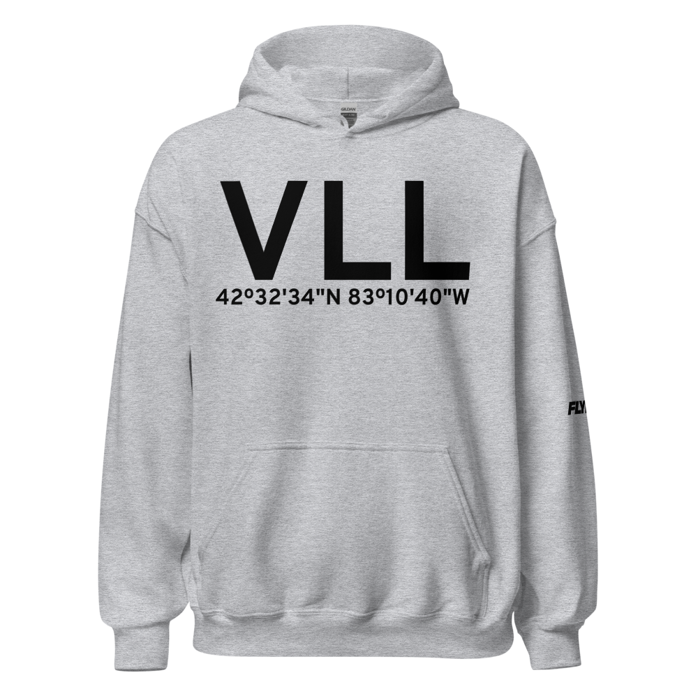 Troy (KVLL) Airport Hoodie Sweatshirt 