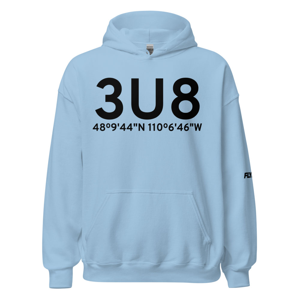 Big Sandy (K3U8) Airport Hoodie Sweatshirt 