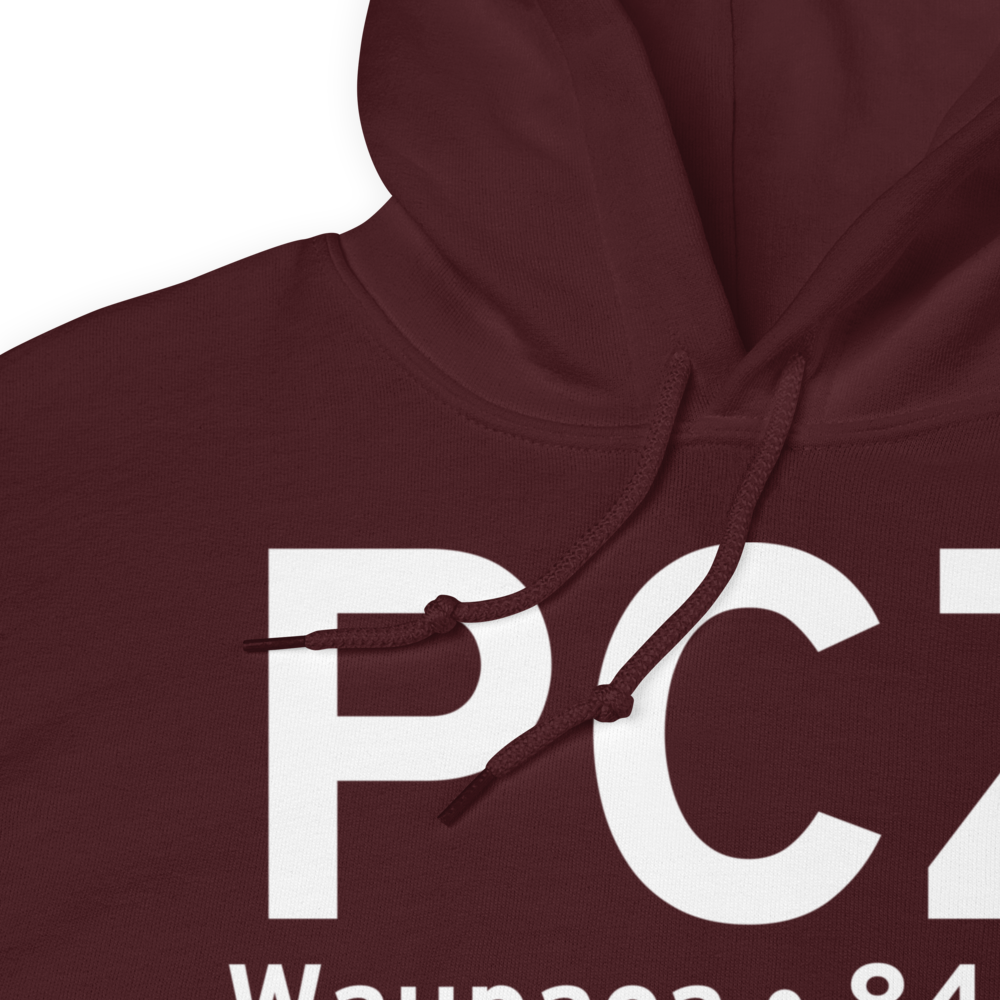 Waupaca (KPCZ) Airport Hoodie Sweatshirt 