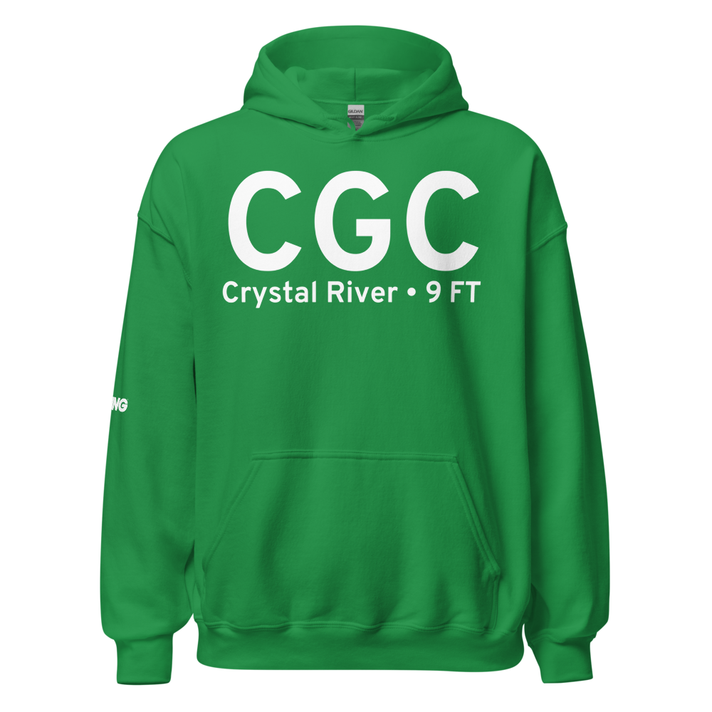 Crystal River (KCGC) Airport Hoodie Sweatshirt 