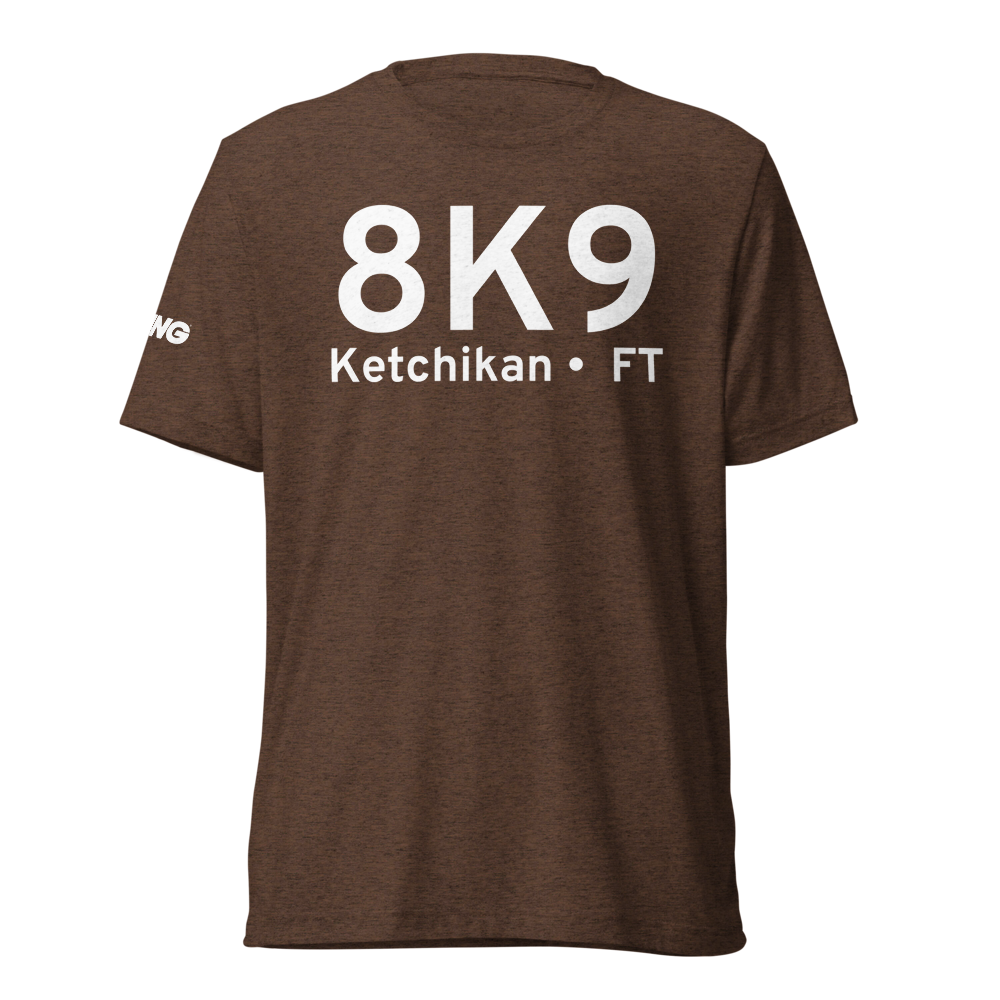 Ketchikan (8K9) Airport Tri-blend T-Shirt 