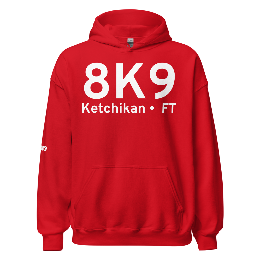 Ketchikan (8K9) Airport Hoodie Sweatshirt 