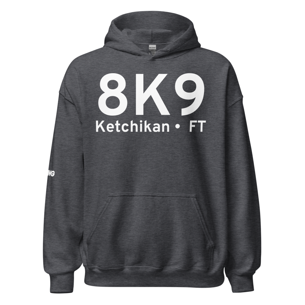 Ketchikan (8K9) Airport Hoodie Sweatshirt 