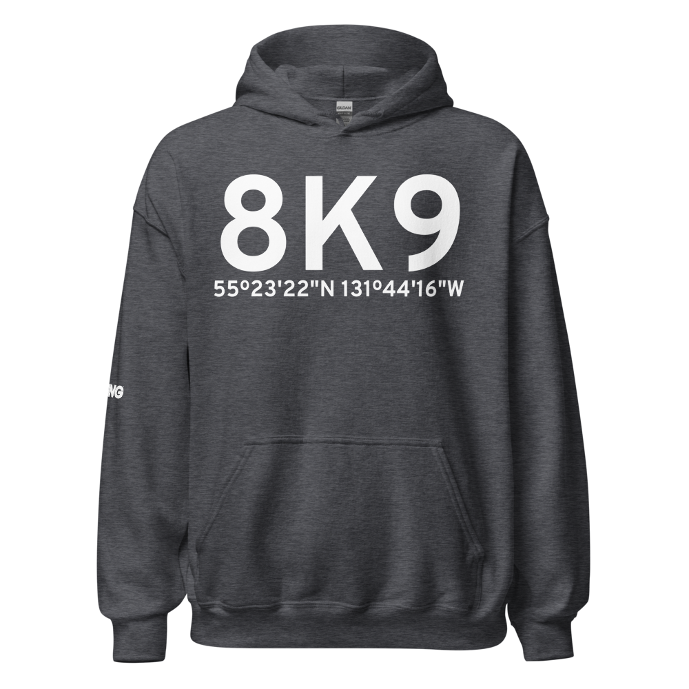 Ketchikan (8K9) Airport Hoodie Sweatshirt 