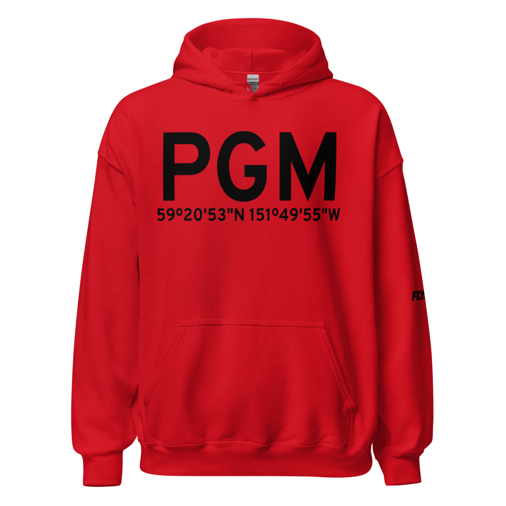 Port Graham (PGM) Airport Hoodie Sweatshirt 