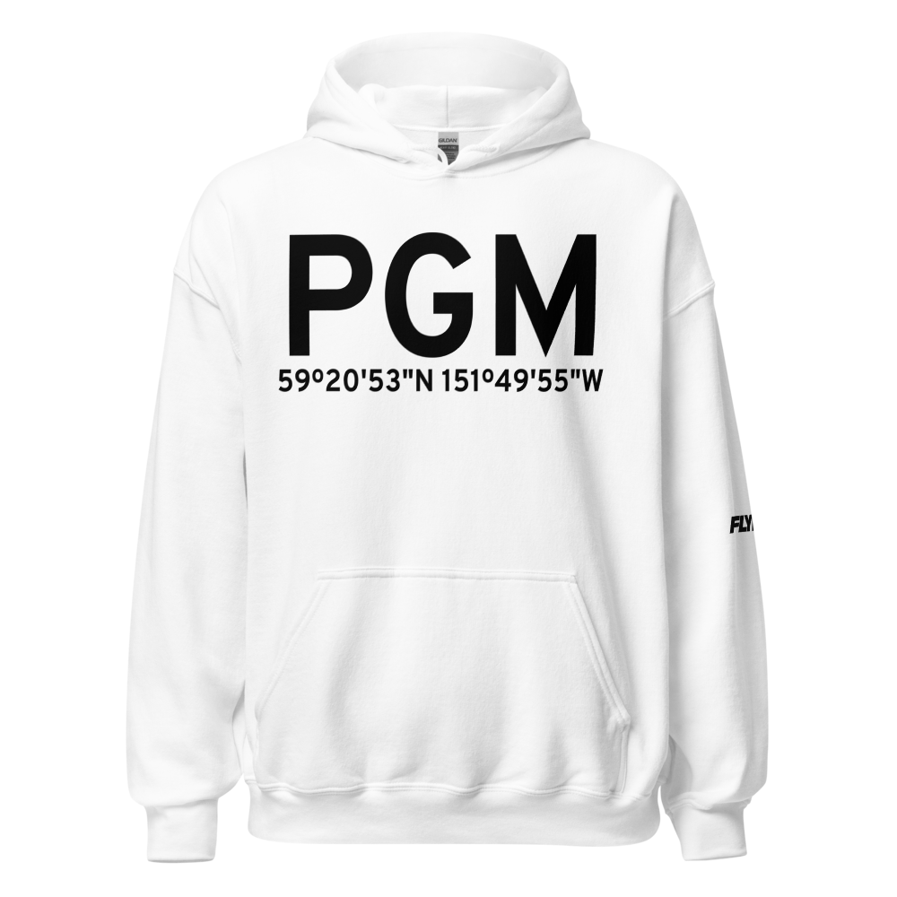 Port Graham (PGM) Airport Hoodie Sweatshirt 