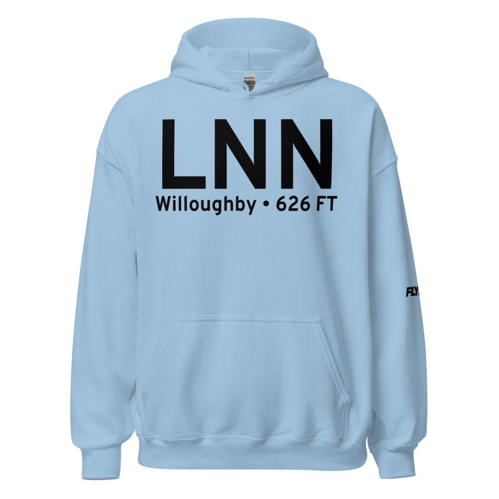 Willoughby (KLNN) Airport Hoodie Sweatshirt 