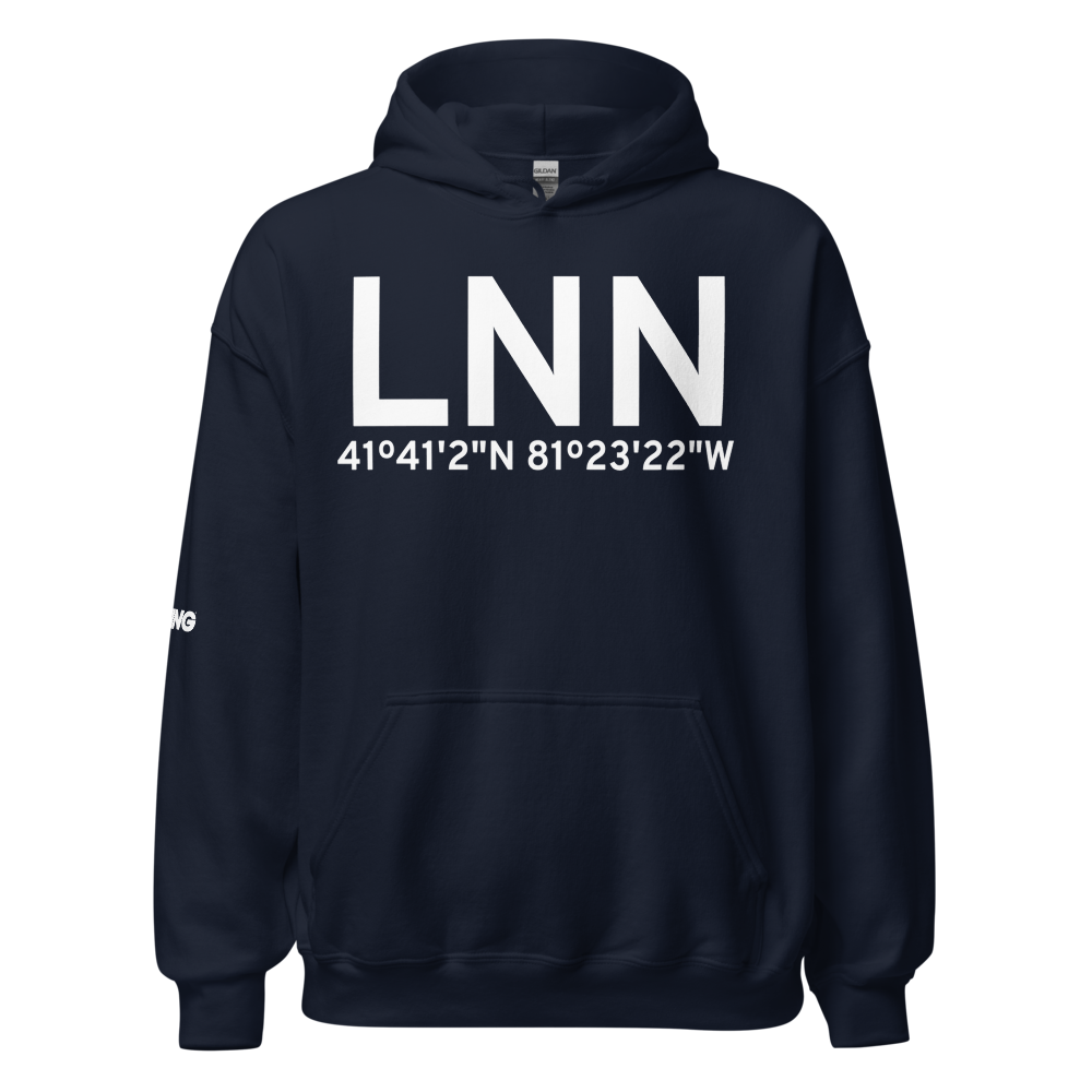 Willoughby (KLNN) Airport Hoodie Sweatshirt 