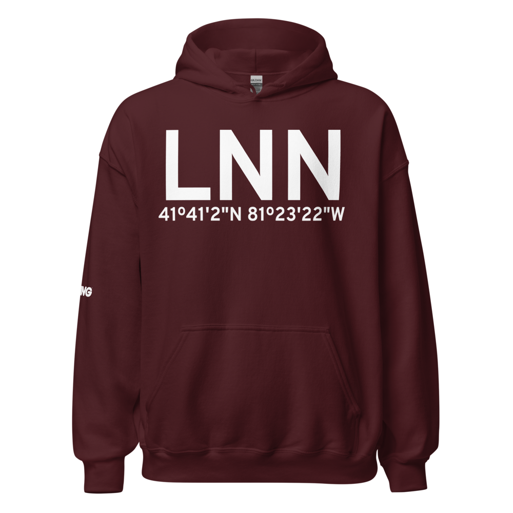 Willoughby (KLNN) Airport Hoodie Sweatshirt 