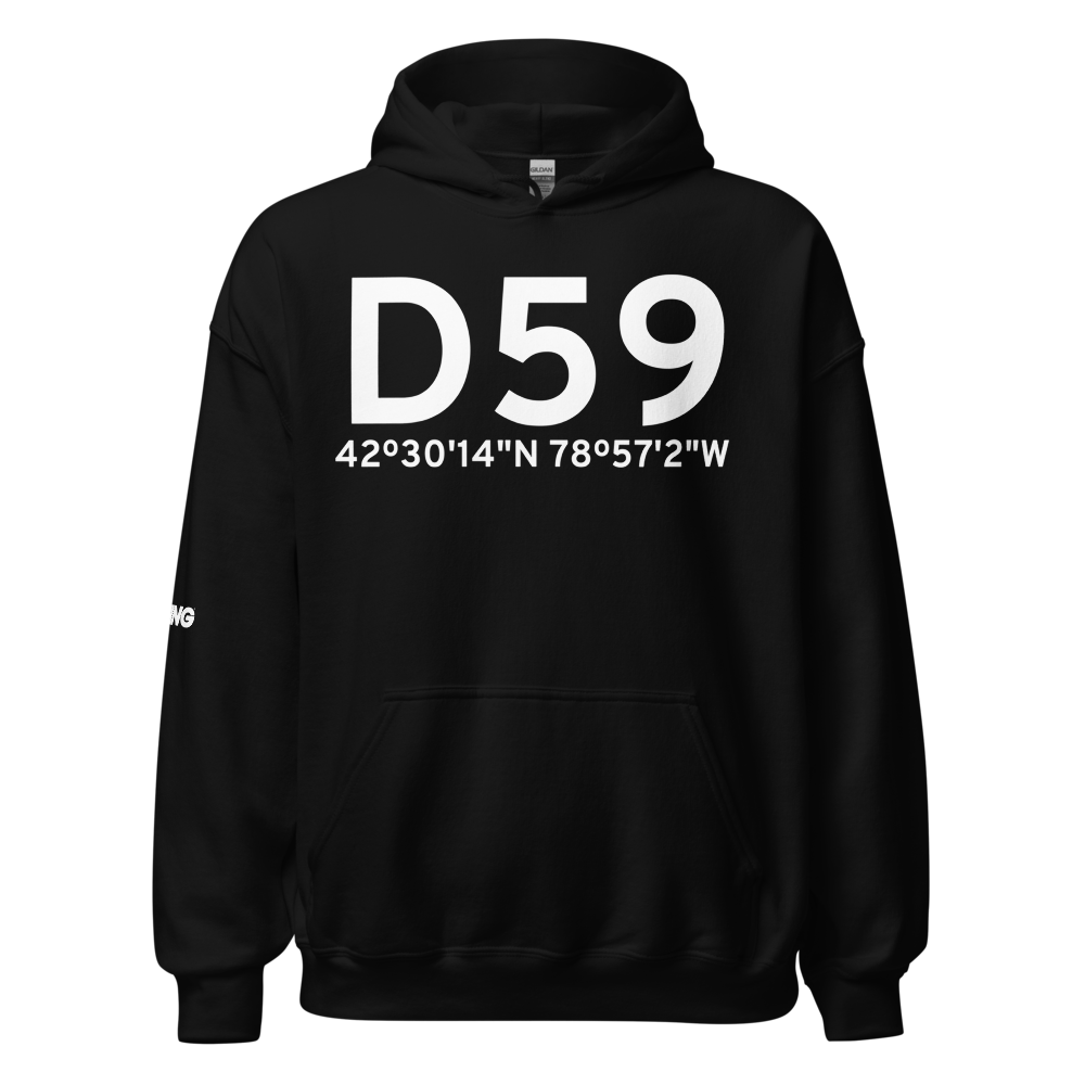 Gowanda (D59) Airport Hoodie Sweatshirt 