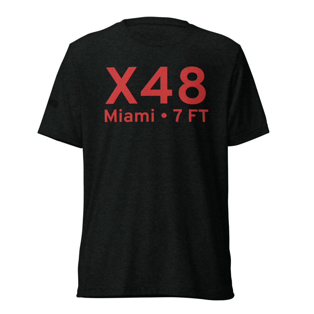 Miami (X48) Airport Tri-blend T-Shirt 