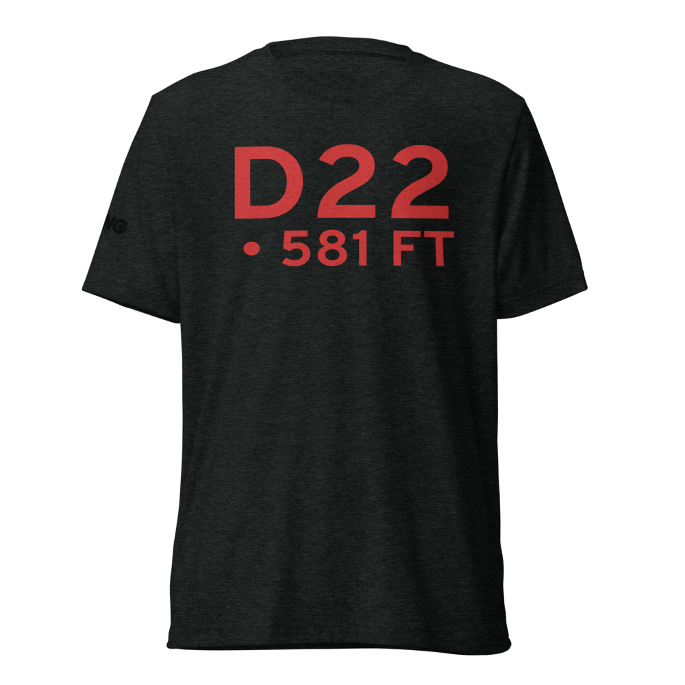 (D22) Airport Tri-blend T-Shirt 