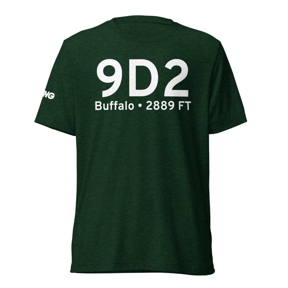 Buffalo (K9D2) Airport Tri-blend T-Shirt 