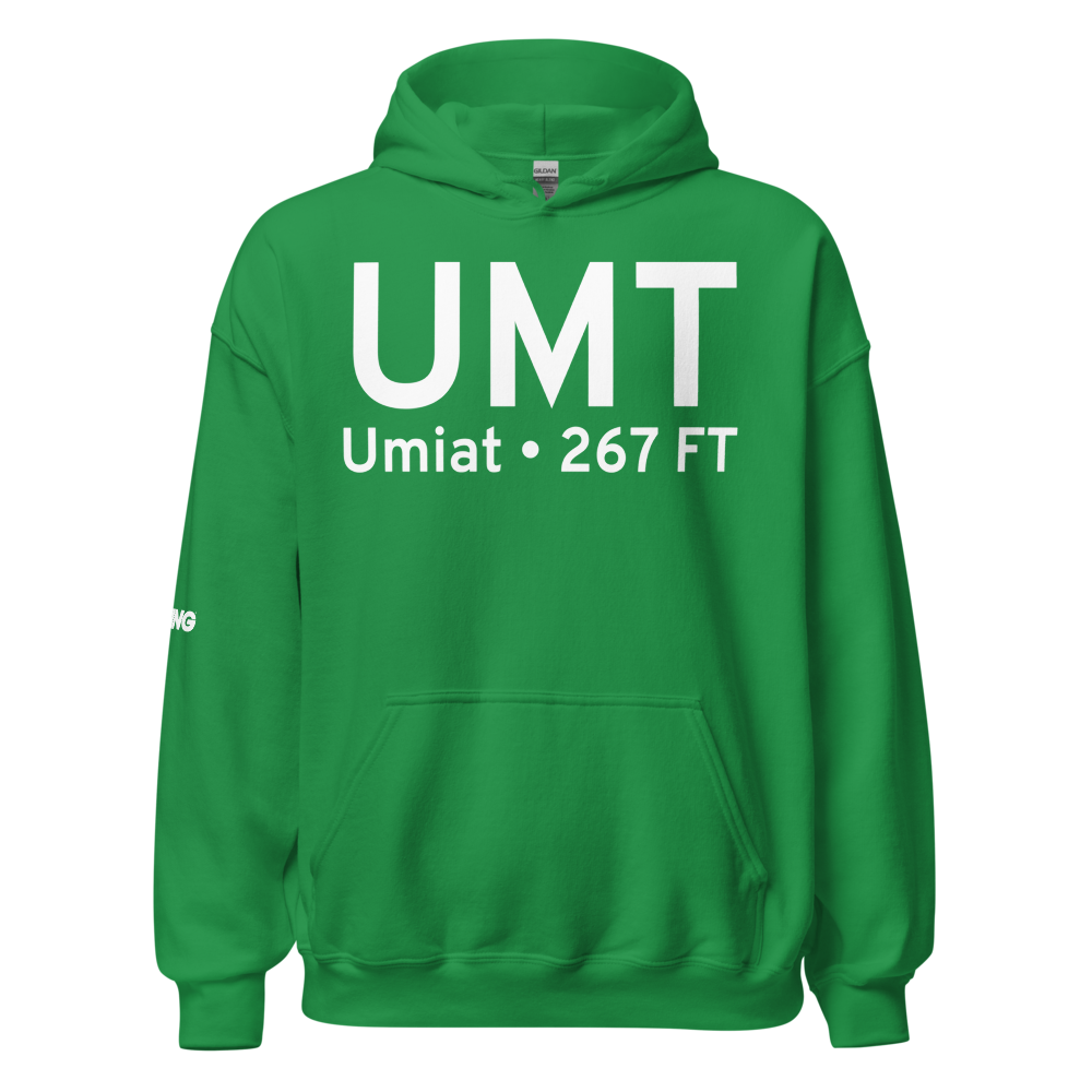 Umiat (PAUM) Airport Hoodie Sweatshirt 