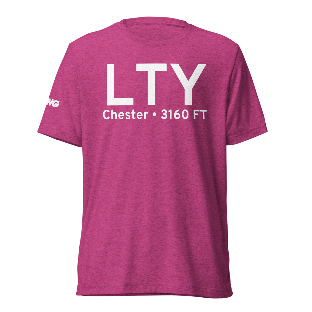 Chester (KLTY) Airport Tri-blend T-Shirt 