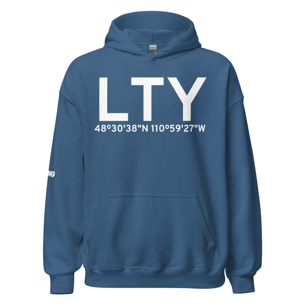 Chester (KLTY) Airport Hoodie Sweatshirt 