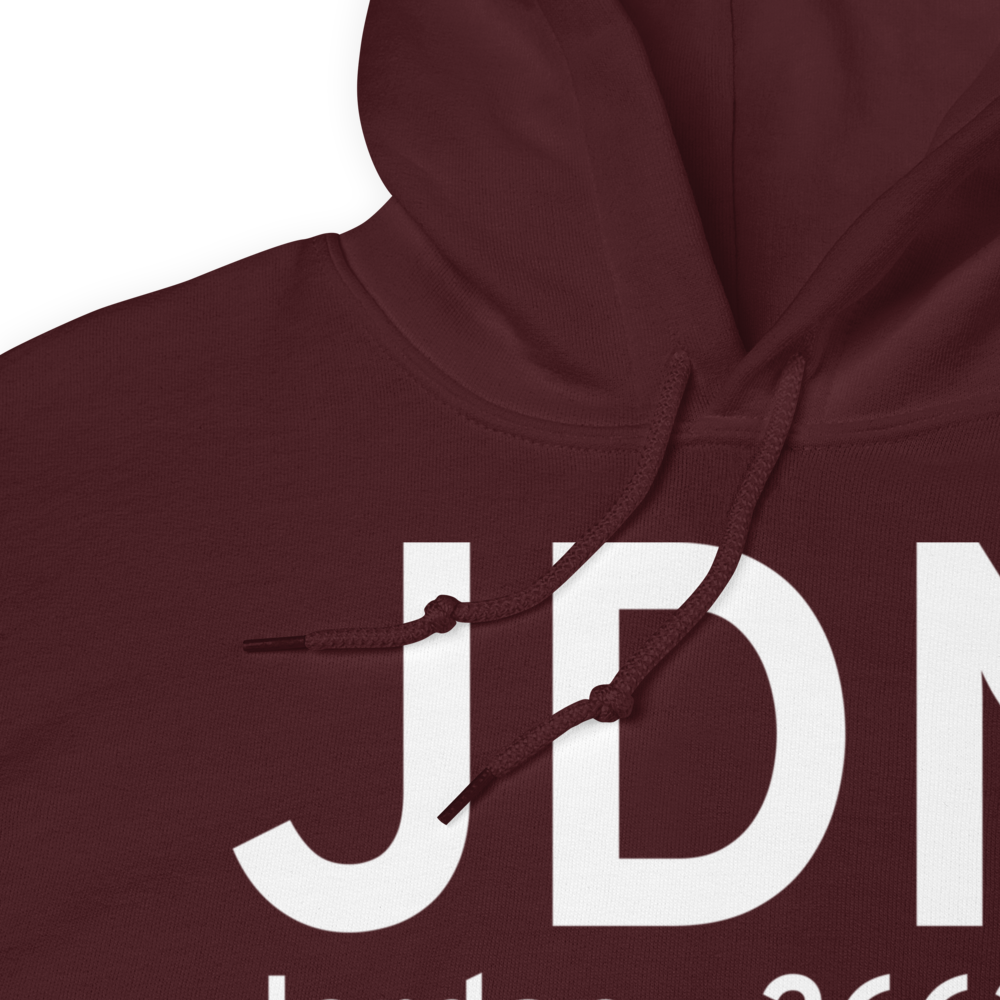 Jordan (KJDN) Airport Hoodie Sweatshirt 