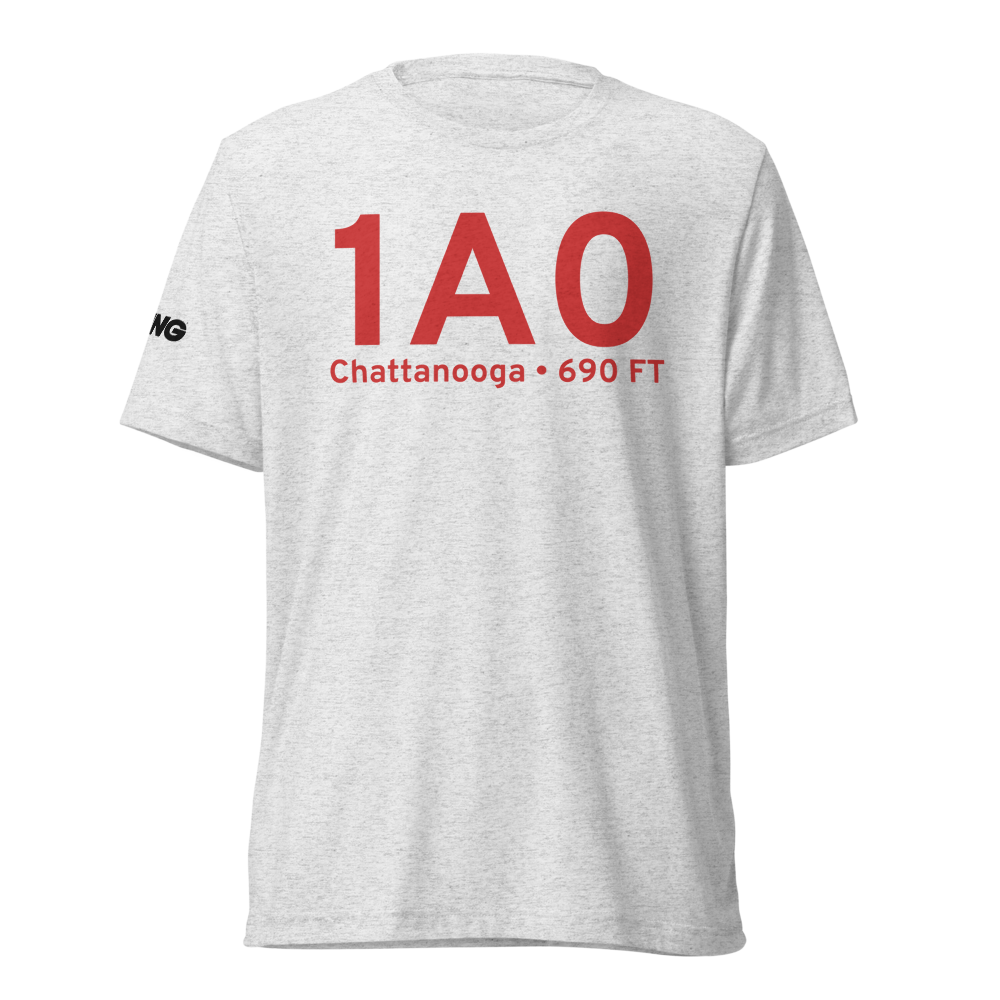 Chattanooga (K1A0) Airport Tri-blend T-Shirt 