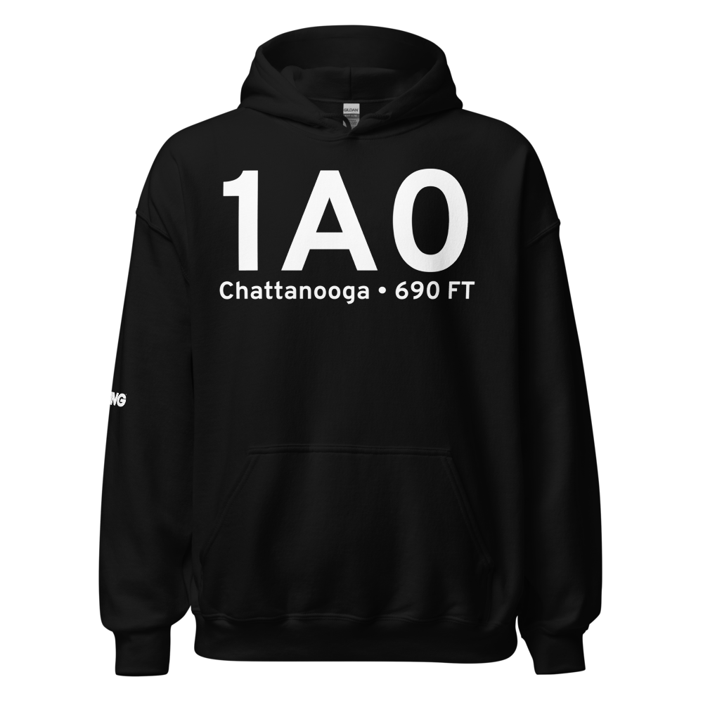 Chattanooga (K1A0) Airport Hoodie Sweatshirt 