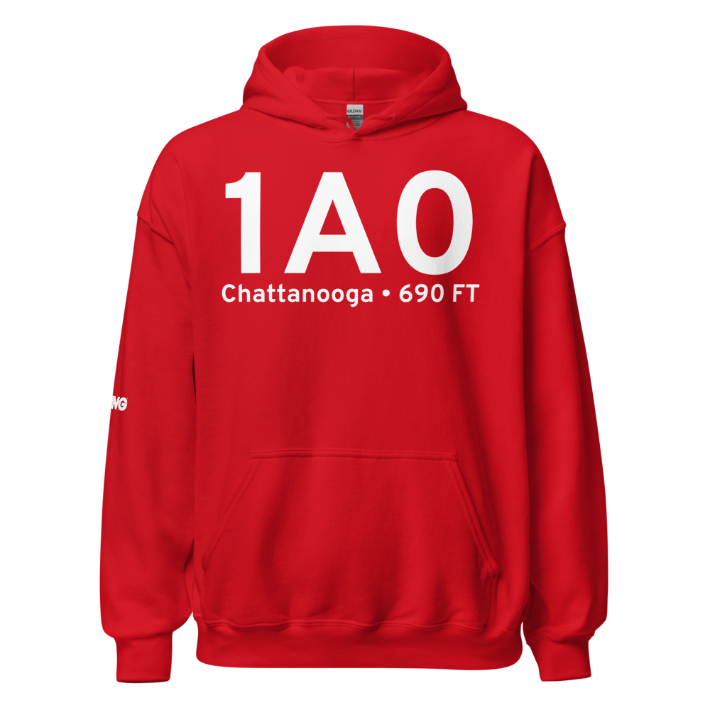 Chattanooga (K1A0) Airport Hoodie Sweatshirt 