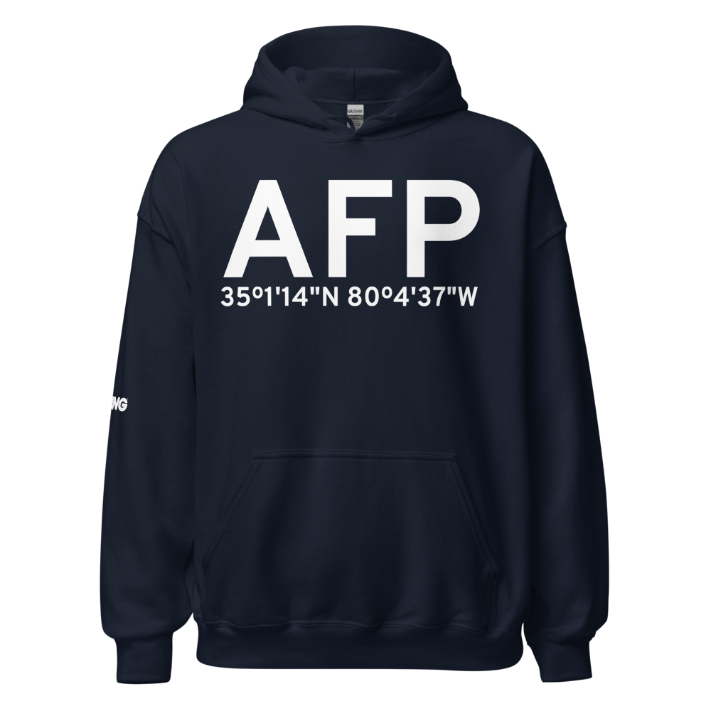 Wadesboro (KAFP) Airport Hoodie Sweatshirt 