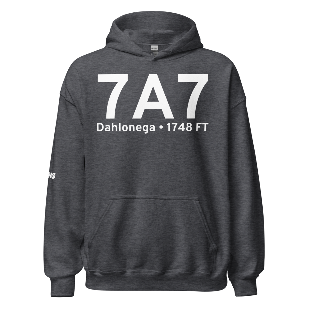 Dahlonega (7A7) Airport Hoodie Sweatshirt 
