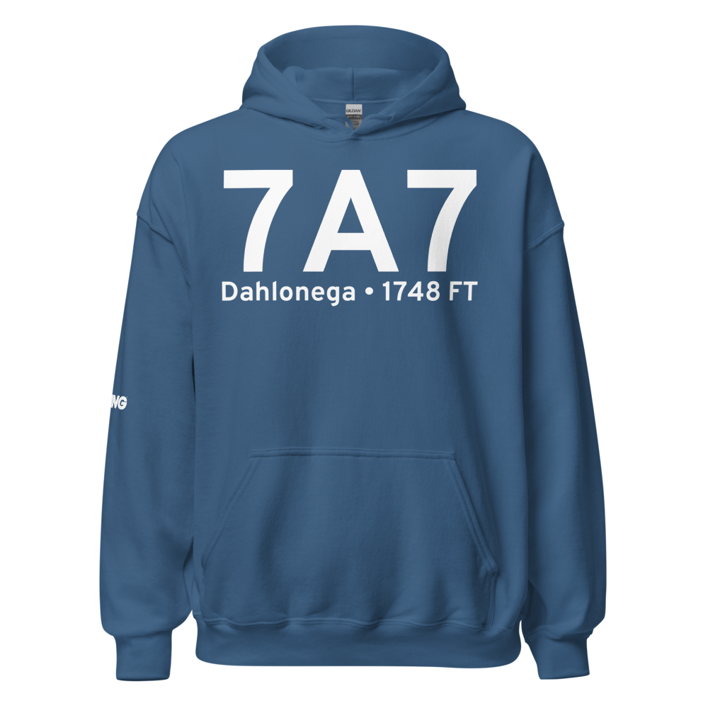 Dahlonega (7A7) Airport Hoodie Sweatshirt 