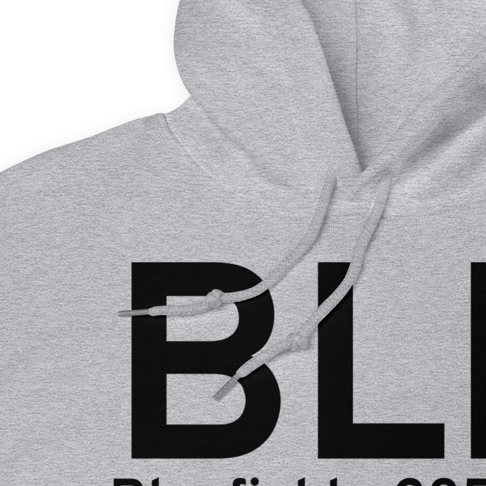 Bluefield (KBLF) Airport Hoodie Sweatshirt 