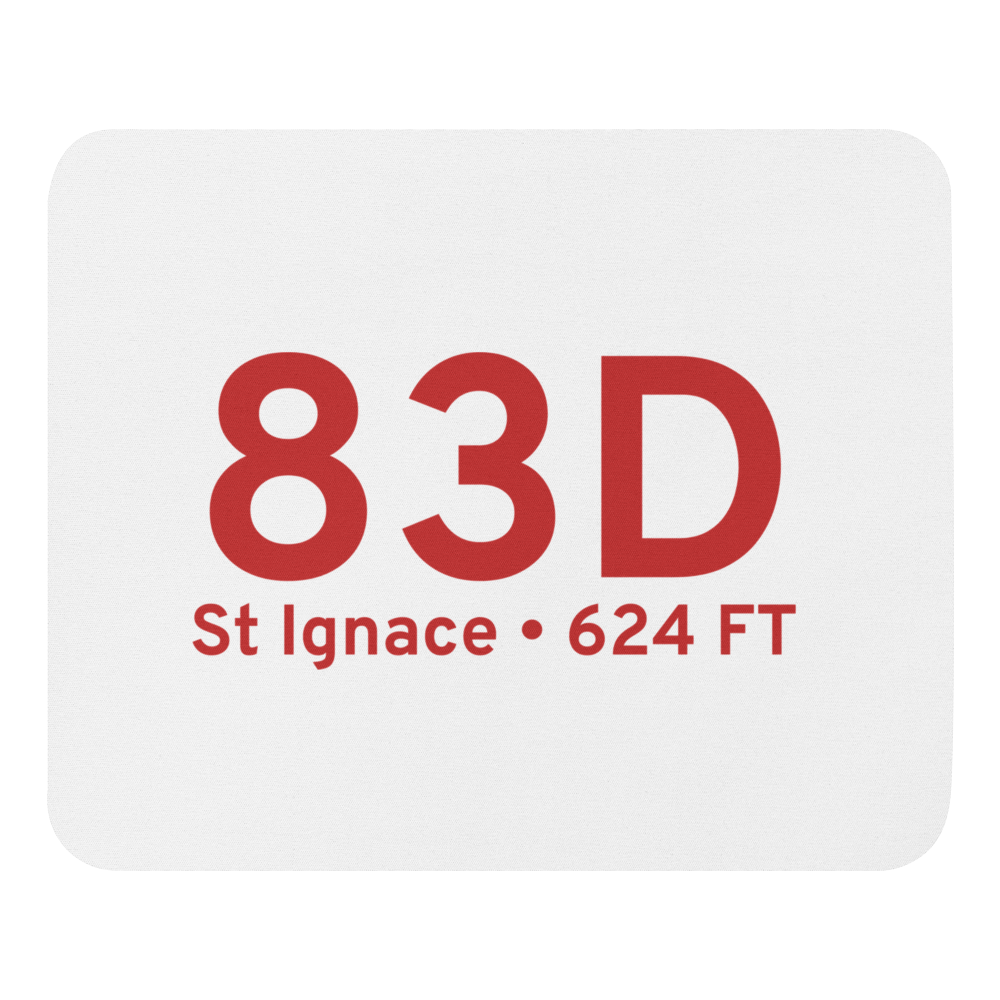 St Ignace (K83D) Airport  Mouse Pad 