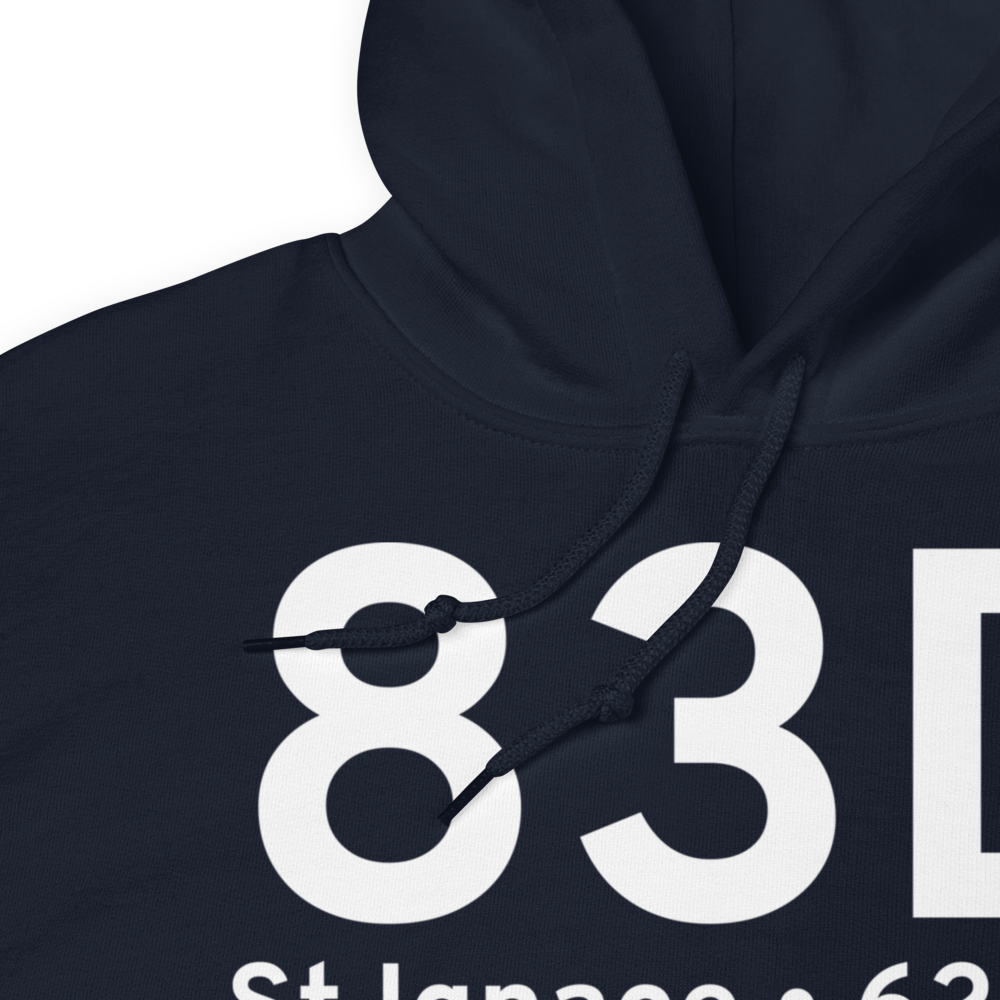St Ignace (K83D) Airport Hoodie Sweatshirt 