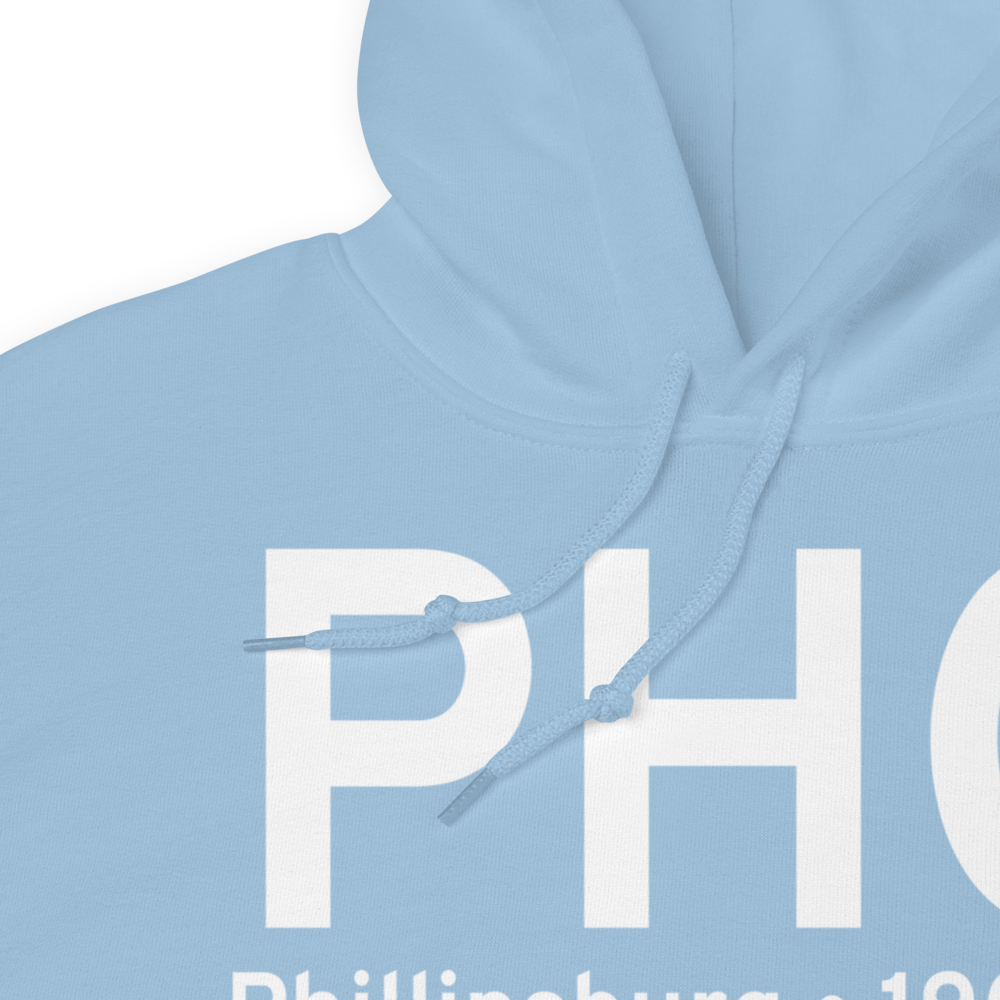 Phillipsburg (KPHG) Airport Hoodie Sweatshirt 
