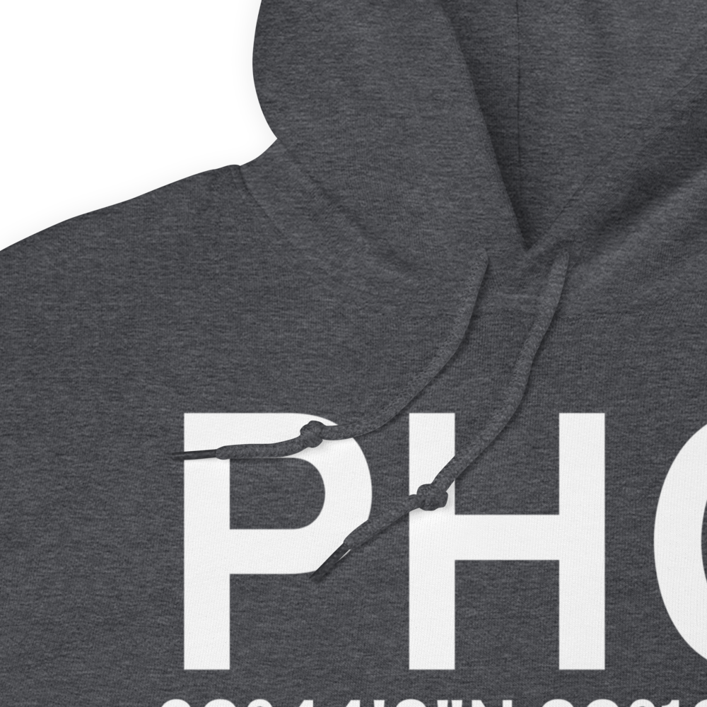 Phillipsburg (KPHG) Airport Hoodie Sweatshirt 