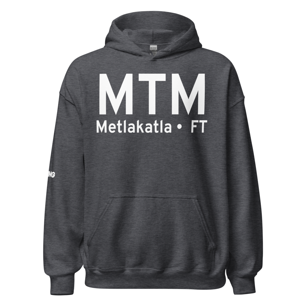Metlakatla (PAMM) Airport Hoodie Sweatshirt 