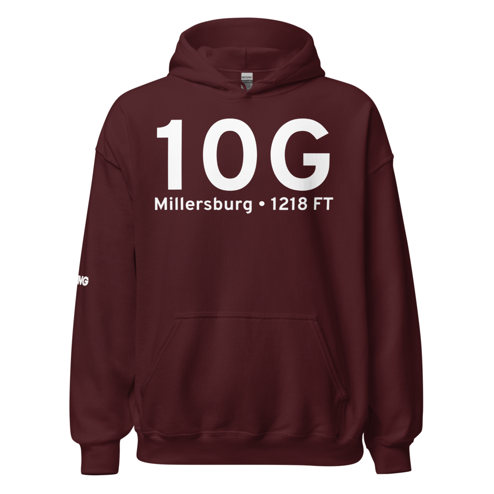 Millersburg (K10G) Airport Hoodie Sweatshirt 