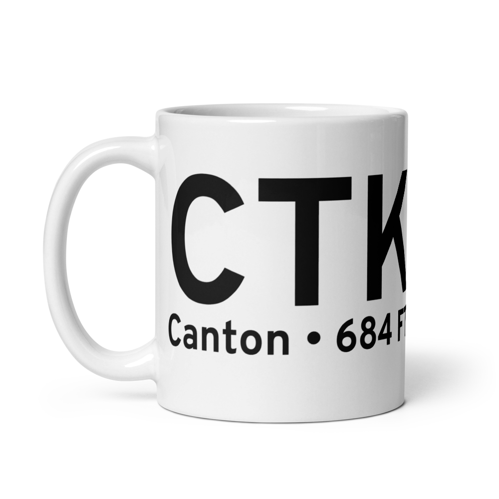 Canton (KCTK) Airport Mug 
