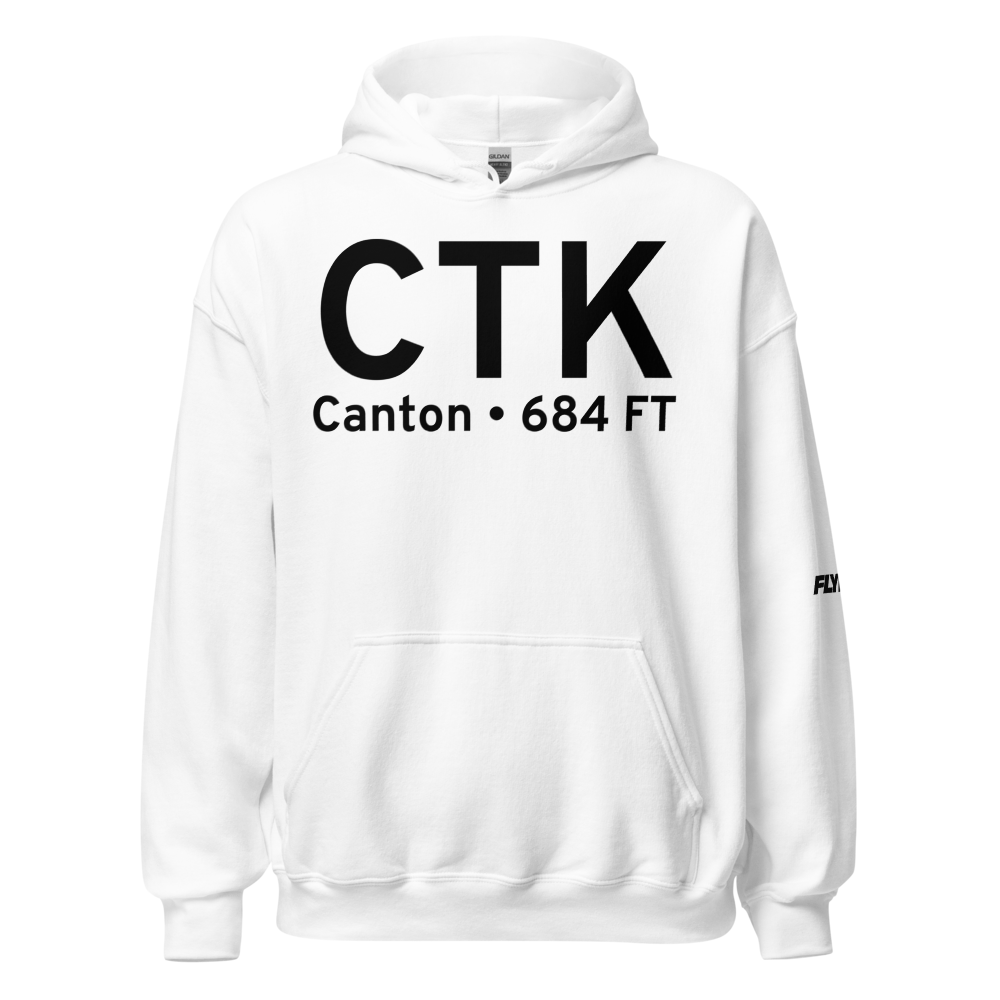 Canton (KCTK) Airport Hoodie Sweatshirt 