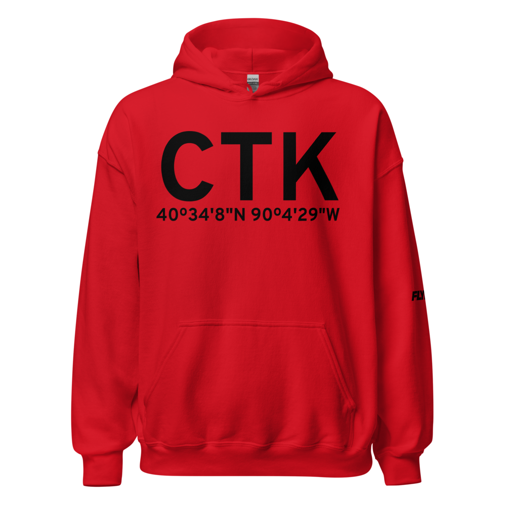 Canton (KCTK) Airport Hoodie Sweatshirt 