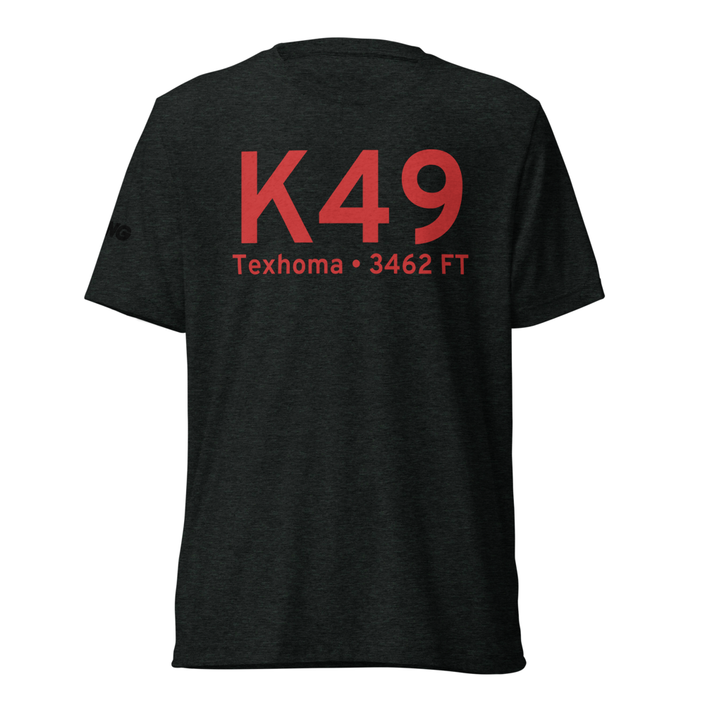 Texhoma (KK49) Airport Tri-blend T-Shirt 