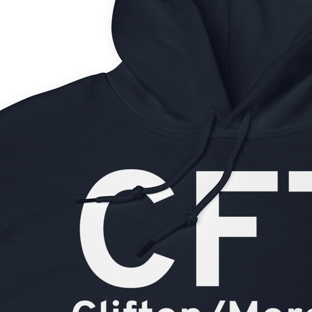 Clifton/Morenci (KCFT) Airport Hoodie Sweatshirt 