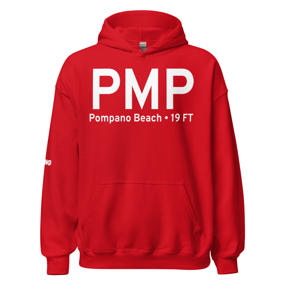 Pompano Beach (KPMP) Airport Hoodie Sweatshirt 