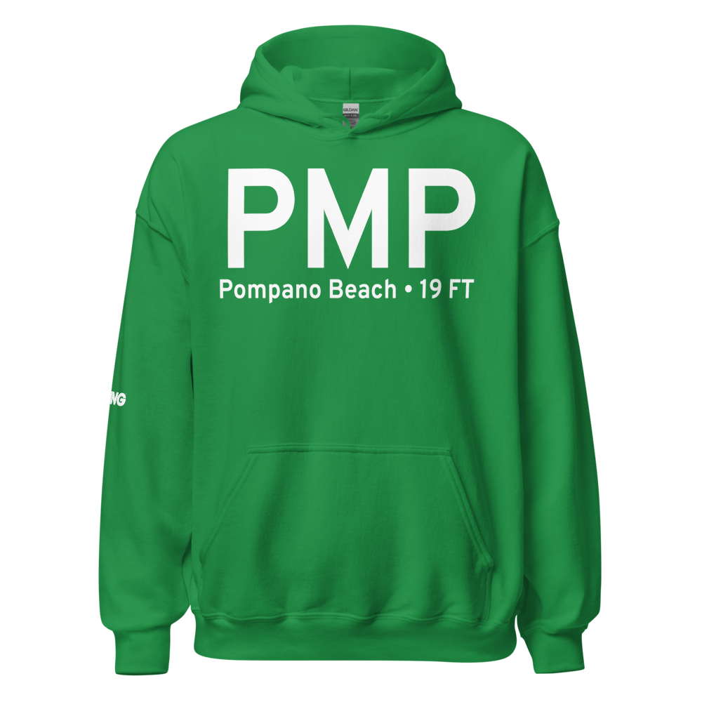 Pompano Beach (KPMP) Airport Hoodie Sweatshirt 