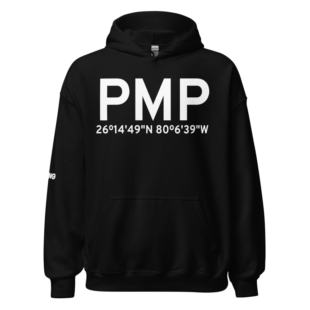 Pompano Beach (KPMP) Airport Hoodie Sweatshirt 
