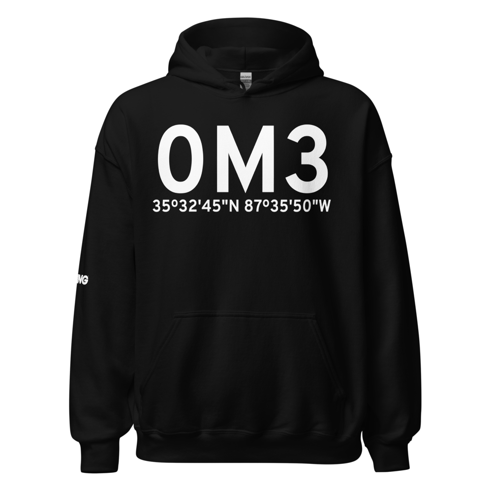 Hohenwald (K0M3) Airport Hoodie Sweatshirt 