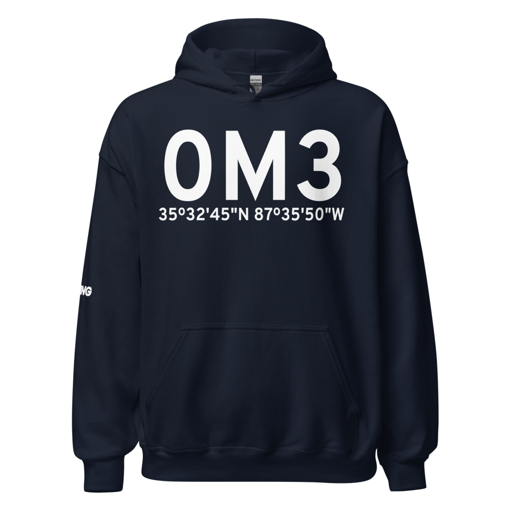 Hohenwald (K0M3) Airport Hoodie Sweatshirt 